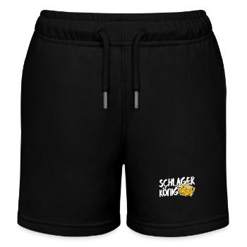 Schlager King Schlager King Krone Déclaration - Short de jogging enfant bio Stanley/Stella - noir - Devant