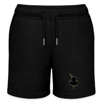 Dark Ninja Warrior Ninja Shadow Amoureux de Ninja - Short de jogging enfant bio Stanley/Stella - noir - Devant