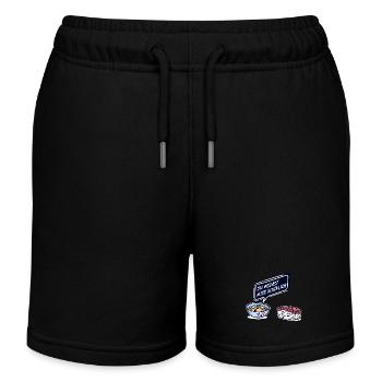 Sushi Lieblingsessen Miso Suppe Spruch Lustig - Kinder Organic Joggingshorts Mini Bolter von Stanley/Stella - Schwarz - Vorne