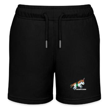 Sushi licorne japon nourriture japonaise préférée nourriture - Short de jogging enfant bio Stanley/Stella - noir - Devant