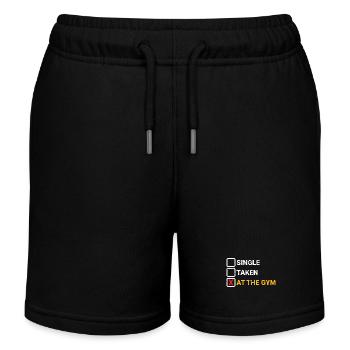 Single Taken Gym - Kinder Organic Joggingshorts Mini Bolter von Stanley/Stella - Schwarz - Vorne