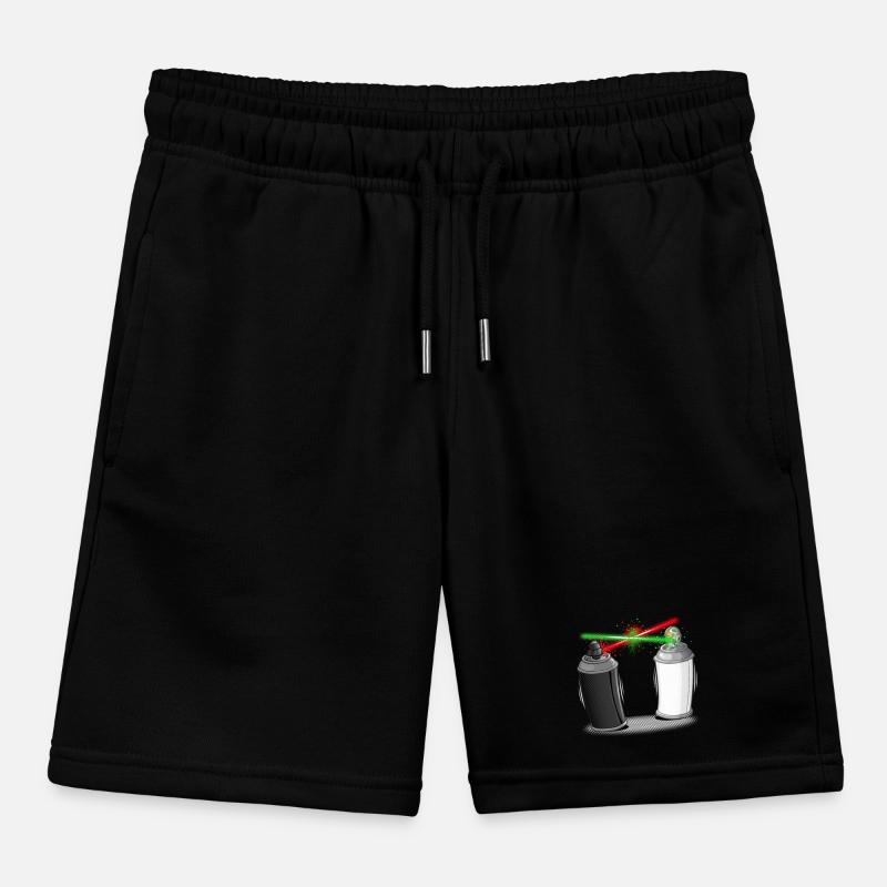 Graffiti wars Kinder Organic Joggingshorts Mini Bolter von Stanley/Stella