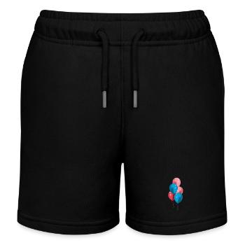 garçon d'anniversaire - Short de jogging enfant bio Stanley/Stella - noir - Devant