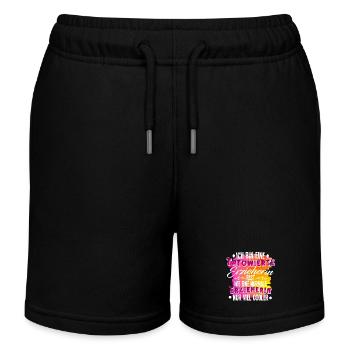 Erzieherin Tätowierung - Kinder Organic Joggingshorts Mini Bolter von Stanley/Stella - Schwarz - Vorne