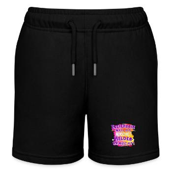 Erzieherin - Kinder Organic Joggingshorts Mini Bolter von Stanley/Stella - Schwarz - Vorne
