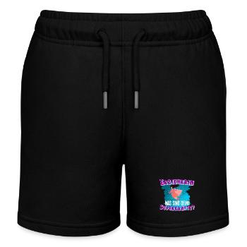 Erzieherin - Kinder Organic Joggingshorts Mini Bolter von Stanley/Stella - Schwarz - Vorne