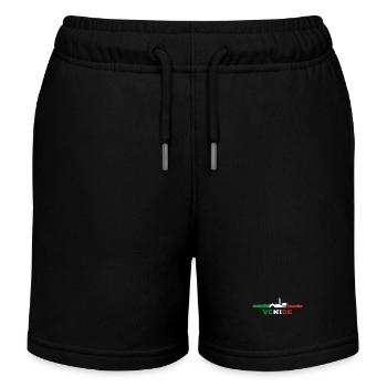 Wahrzeichen der Stadt Venedig Italien Wahrzeichen, Venezia Italia - Kinder Organic Joggingshorts Mini Bolter von Stanley/Stella - Schwarz - Vorne