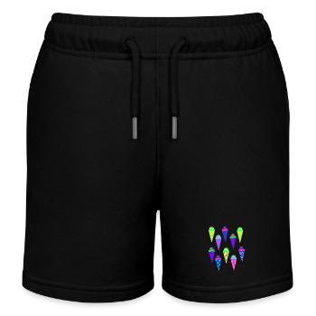 Schultüte Zuckertüte Kita Vorschule Schulbeginn - Kinder Organic Joggingshorts Mini Bolter von Stanley/Stella - Schwarz - Vorne