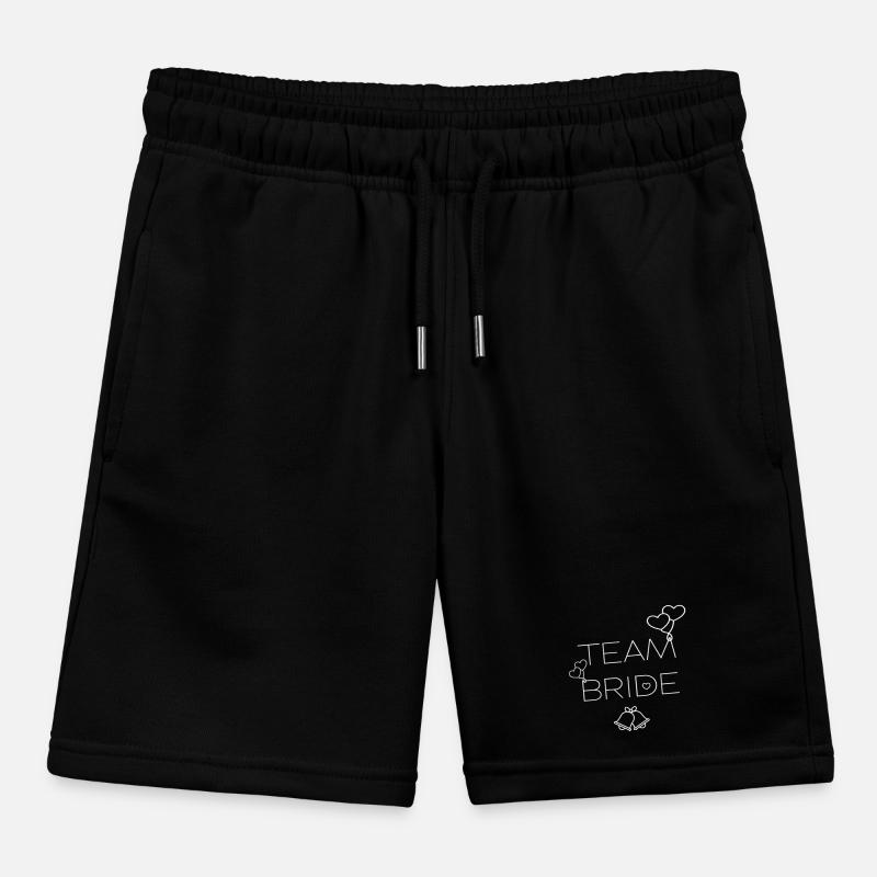 TEAM BRIDE - TEAM BRIDE Kids Organic Sweat Shorts by Stanley/Stella