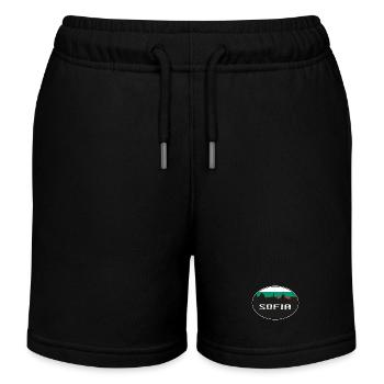 Sofia Bulgarie Skyline Silhouette Drapeau bulgare T - Short de jogging enfant bio Stanley/Stella - noir - Devant
