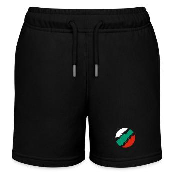 Drapeau de la Bulgarie - Short de jogging enfant bio Stanley/Stella - noir - Devant