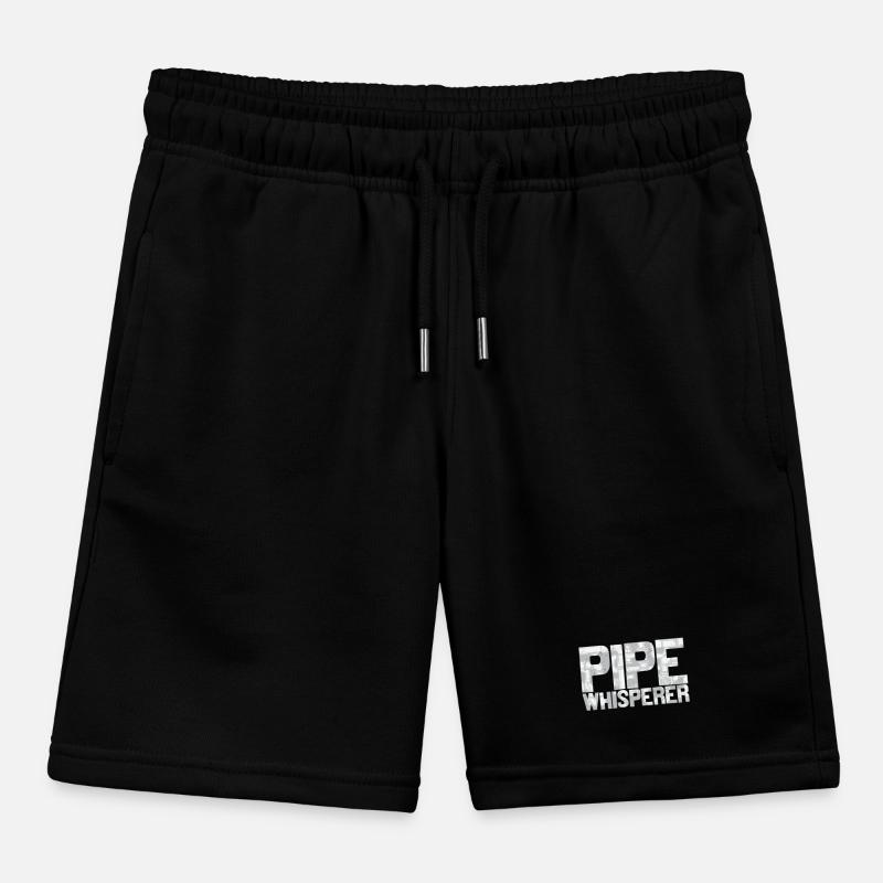 Plombier Design Pipe Whisperer Short de jogging enfant bio Stanley/Stella