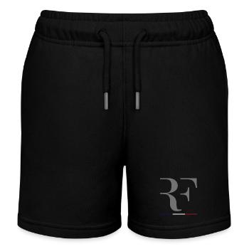 RF République Française Drapeau FRANCE 2022 - Short de jogging enfant bio Stanley/Stella - noir - Devant