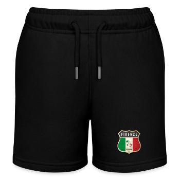 Florence Italie Armoiries Drapeaux Design - Short de jogging enfant bio Stanley/Stella - noir - Devant