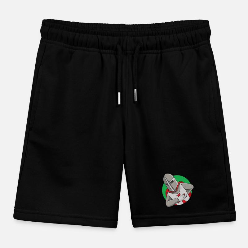 Friendly Crusader Kids Organic Sweat Shorts by Stanley/Stella