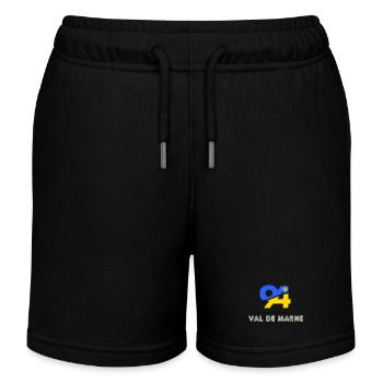 Val de Marne - Kinder Organic Joggingshorts Mini Bolter von Stanley/Stella - Schwarz - Vorne