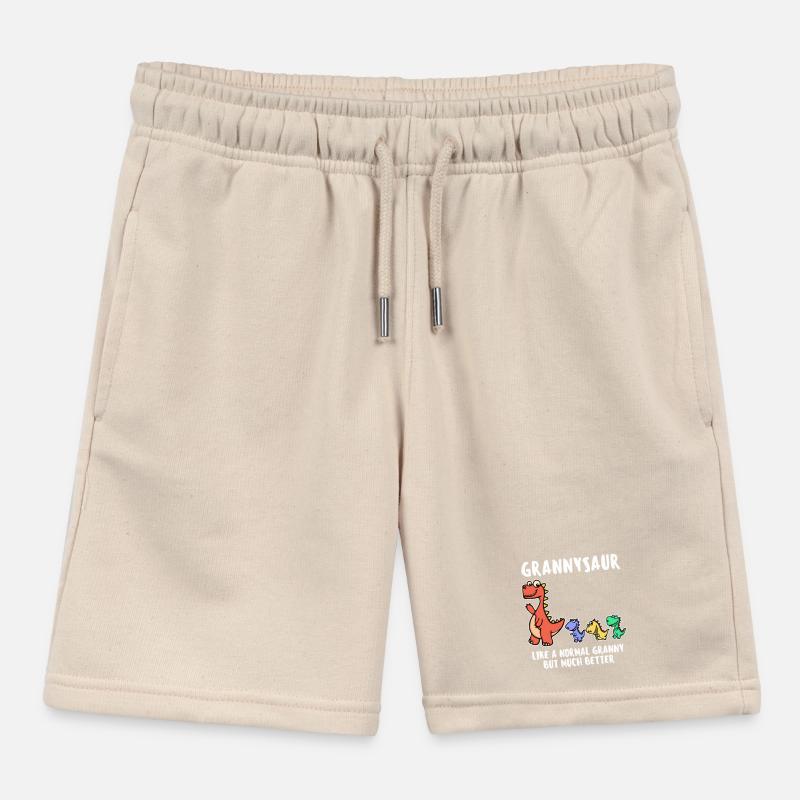 Oma Cool Statement Großmutter Dinosaurier Kinder Organic Joggingshorts Mini Bolter von Stanley/Stella
