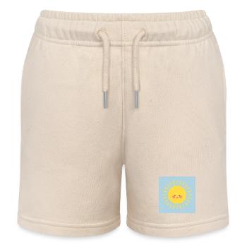 J.H - Kinder Organic Joggingshorts Mini Bolter von Stanley/Stella - Natur - Vorne