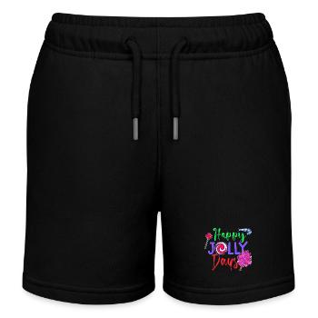 Délicieux dessert Candy Statement Bonbons - Short de jogging enfant bio Stanley/Stella - noir - Devant