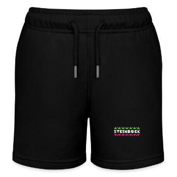 Aberglaube Sternbild Horoskop Steinbock Astrologie - Kinder Organic Joggingshorts Mini Bolter von Stanley/Stella - Schwarz - Vorne