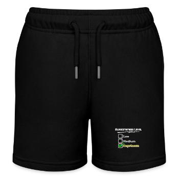 Déclaration ésotérique Horoscope Capricorne Marées - Short de jogging enfant bio Stanley/Stella - noir - Devant