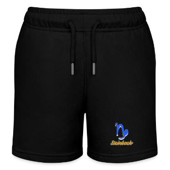 Superstition Ésotérique Capricorne Horoscope Constellation - Short de jogging enfant bio Stanley/Stella - noir - Devant