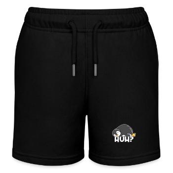 Pingouin Disant Oiseau Animal Zoo Oiseau de mer Froid - Short de jogging enfant bio Stanley/Stella - noir - Devant