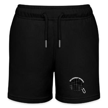 Balkonkraftwerker PV Anlage Stromerzeuger Umwelt - Kinder Organic Joggingshorts Mini Bolter von Stanley/Stella - Schwarz - Vorne