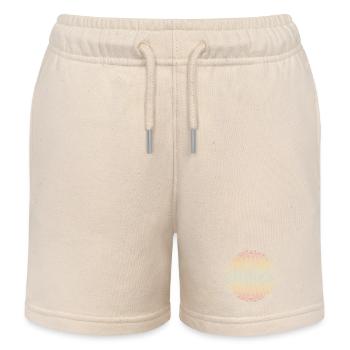 Mandala - Kinder Organic Joggingshorts Mini Bolter von Stanley/Stella - Natur - Vorne