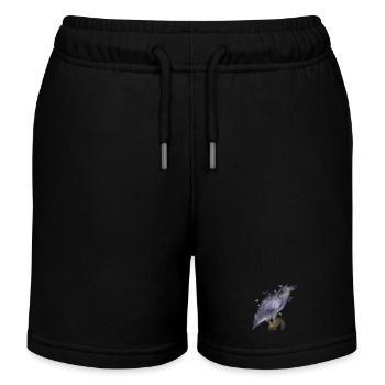Harpie - Short de jogging enfant bio Stanley/Stella - noir - Devant
