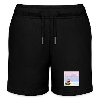 Weihnachten am Bodensee - Weihnachtstiere Faultier - Kinder Organic Joggingshorts Mini Bolter von Stanley/Stella - Schwarz - Vorne