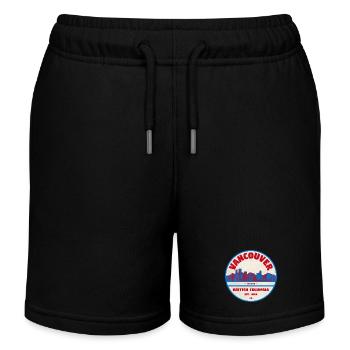 Vancouver Skyline Rétro Badge Canada - Short de jogging enfant bio Stanley/Stella - noir - Devant