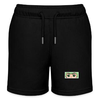 Anime Zeichentrick Comic Manga Cosplay Nerdy - Kinder Organic Joggingshorts Mini Bolter von Stanley/Stella - Schwarz - Vorne