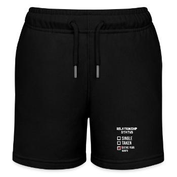Comic Anime Pop Culture Asian Statement Asia - Kids Organic Sweat Shorts by Stanley/Stella - black - Front