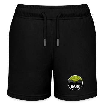 Résine Retro Skyline - Short de jogging enfant bio Stanley/Stella - noir - Devant