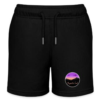 Bergisches Land Fine Skyline - Short de jogging enfant bio Stanley/Stella - noir - Devant