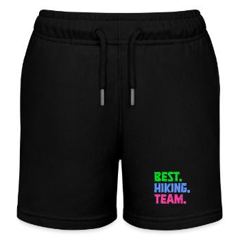 Wanderung Statement Wandern Wanderer Klettern - Kinder Organic Joggingshorts Mini Bolter von Stanley/Stella - Schwarz - Vorne