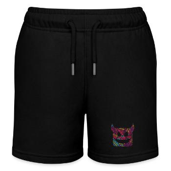 LGBTQIA+ T-shirt Diable Nuage de mots Gay Pride LGBT - Short de jogging enfant bio Stanley/Stella - noir - Devant
