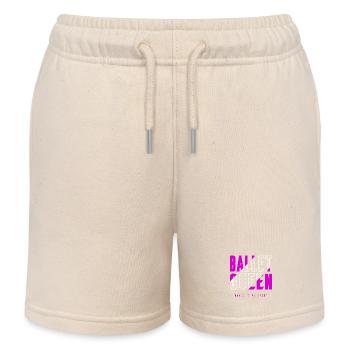 Ballet Queen - Kids Organic Sweat Shorts by Stanley/Stella - soft Ecru - Front