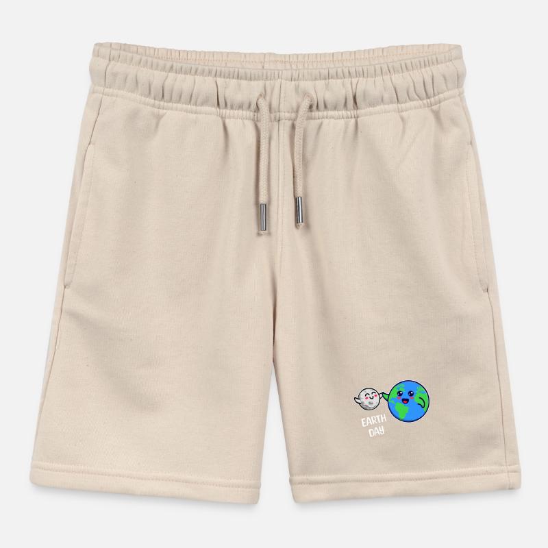 Mutter Erde Umwelt Umweltfreundlich Statement Kinder Organic Joggingshorts Mini Bolter von Stanley/Stella