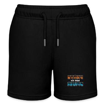 Manga Statement Anime Comic Otaku Japanese - Kids Organic Sweat Shorts by Stanley/Stella - black - Front