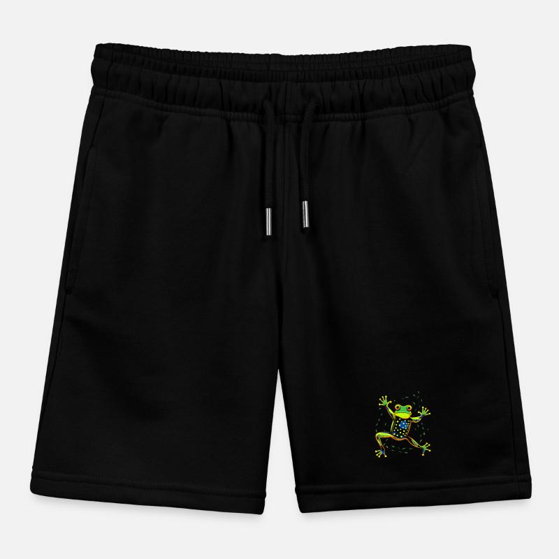Dancing frog Kinder Organic Joggingshorts Mini Bolter von Stanley/Stella