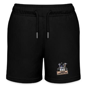 Déclaration du cœur du frère Fier grand frère frère - Short de jogging enfant bio Stanley/Stella - noir - Devant