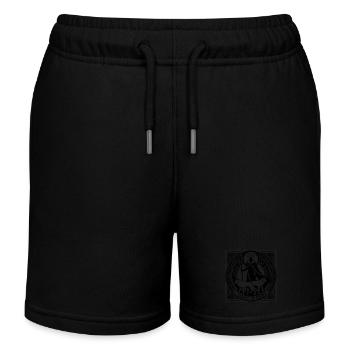 Fils d’Odin - Short de jogging enfant bio Stanley/Stella - noir - Devant