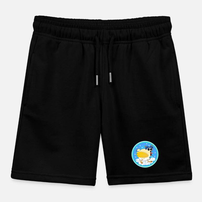 Schnee Winter Hühner Kinder Organic Joggingshorts Mini Bolter von Stanley/Stella