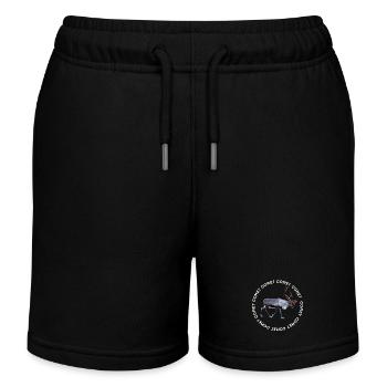 KOMET - Kinder Organic Joggingshorts Mini Bolter von Stanley/Stella - Schwarz - Vorne