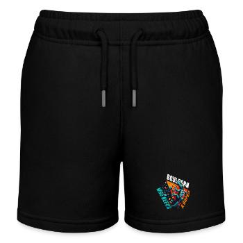 Bouldern Gecko Seil? Geschenk - Kinder Organic Joggingshorts Mini Bolter von Stanley/Stella - Schwarz - Vorne