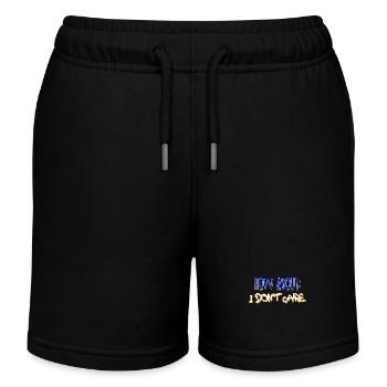 Je ne me soucie pas de la déclaration indifférente - Short de jogging enfant bio Stanley/Stella - noir - Devant