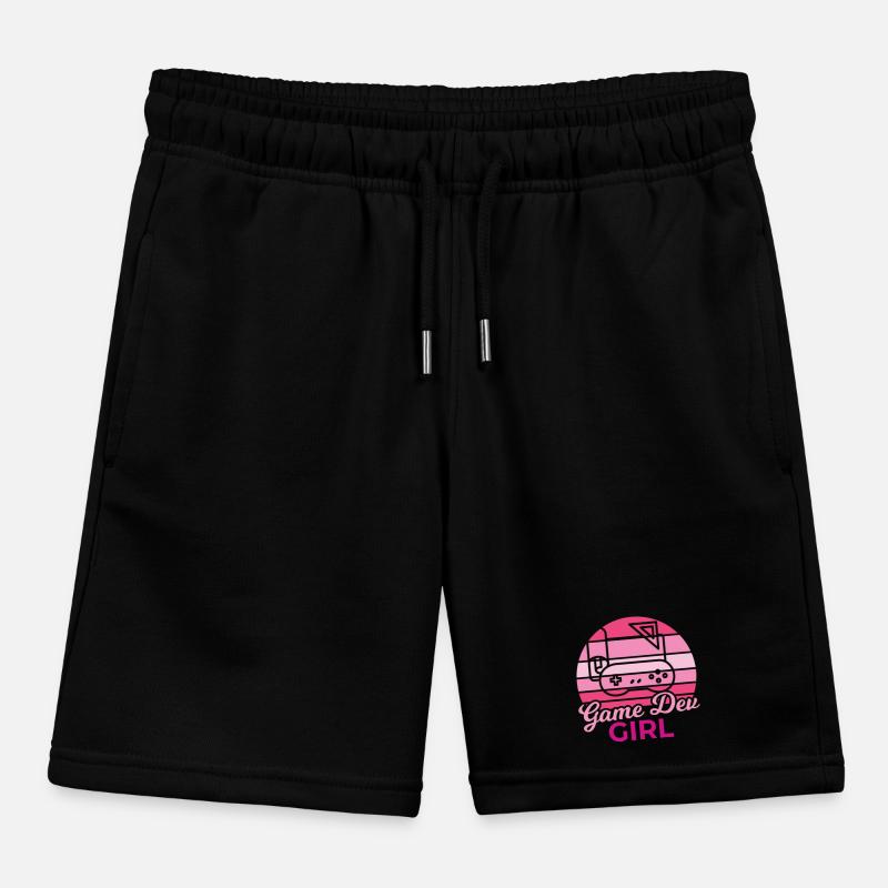 Game Developer Kids Organic Sweat Shorts by Stanley/Stella