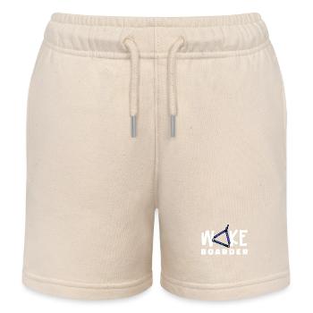 Wellenreiten Kitesurfer Statement Wakeboard - Kinder Organic Joggingshorts Mini Bolter von Stanley/Stella - Natur - Vorne